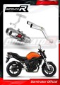 exhaust muffler DOMINATOR oval fits the motorcycle Yamaha FZ6 2004   2010