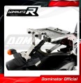 exhaust muffler DOMINATOR oval fits the motorcycle Yamaha FZ6 2004   2010 6