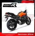 exhaust muffler DOMINATOR GP1 fits the motorcycle Yamaha FZ6 2004   2010 6