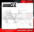 exhaust muffler DOMINATOR GP1 fits the motorcycle Yamaha FZ6 2004   2010 8