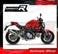 exhaust muffler DOMINATOR HP1 fits the motorcycle Ducati MONSTER 821 2018   2021 4