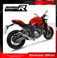 exhaust muffler DOMINATOR GP fits the motorcycle Ducati MONSTER 821 2018   2021 3