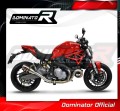 exhaust muffler DOMINATOR GP fits the motorcycle Ducati MONSTER 821 2018   2021 4