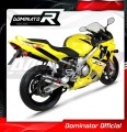 exhaust muffler DOMINATOR GP1 fits the motorcycle Honda CBR 600 F4 1999   2000 3