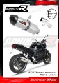 exhaust muffler DOMINATOR homologated road legal HP1 fits the motorcycle YAMAHA FZ1 1000 FAZER 2006   2015