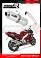 DOMINATOR Ovális kipufogó dob, amely illeszkedik a Yamaha YZF 600 R Thundercat 1996 - 2006 motorkerékpárhoz