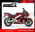 DOMINATOR Ovális kipufogó dob, amely illeszkedik a Yamaha YZF 600 R Thundercat 1996 - 2006 motorkerékpárhoz 4