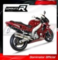 exhaust muffler DOMINATOR homologated road legal oval fits the motorcycle YZF 600R Thundercat 1996   2006 3
