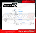 DOMINATOR GP1 kipufogó hangtompító Yamaha YZF 600 R Thundercat 1996 - 2006 motorkerékpárhoz 5