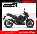 DOMINATOR Ovális kipufogó dob Yamaha FZ8 FAZER 2010 - 2016 motorkerékpárhoz 5