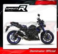 DOMINATOR GP FEKETE kipufogó dob Yamaha FZ8 FAZER 2010 - 2016 motorkerékpárhoz 3
