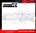 DOMINATOR Homologált Ovális kipufogó dob, amely illeszkedik a FZ 8 N / FZ8 S FAZER 2010 - 2016 motorkerékpárhoz
