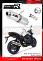 exhaust muffler DOMINATOR homologated road legal oval fits the motorcycle FZ 8 N / FZ8 S FAZER 2010   2016 2