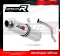 exhaust muffler DOMINATOR ROUND fits the motorcycle Honda CB 600F HORNET 1998   2002 2