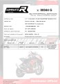 DOMINATOR Homologizált Ovális kipufogó dob Suzuki DL 1050 V-Strom / XT 2020 - 2024 motorkerékpárhoz 6