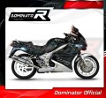 exhaust muffler DOMINATOR oval fits the motorcycle Honda VFR 750 1990   1992 4