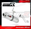 exhaust muffler DOMINATOR oval fits the motorcycle Honda VFR 750 1990   1992 2