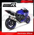 DOMINATOR HP1 kipufogó dob, amely illeszkedik a Yamaha YZF R1 1000 RN65 2020 - 2022 motorkerékpárhoz 3