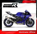 DOMINATOR HP1 kipufogó dob, amely illeszkedik a Yamaha YZF R1 1000 RN65 2020 - 2022 motorkerékpárhoz 4