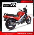 DOMINATOR kerek kipufogó dob, amely illeszkedik a Honda NTV 650 REVERE 1988 - 1997 motorkerékpárhoz 3