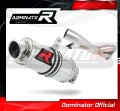 exhaust muffler DOMINATOR GP1 fits the motorcycle Honda NTV 650 REVERE 1988   1997 2