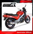 DOMINATOR Ovális kipufogó dob Honda NTV 650 REVERE 1988 - 1997 motorkerékpárhoz 3
