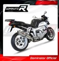 DOMINATOR kerek kipufogó dob, amely illeszkedik a BMW K1200R 2005 - 2009 motorkerékpárhoz 2