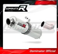 DOMINATOR kerek kipufogó dob, amely illeszkedik a BMW K1200R 2005 - 2009 motorkerékpárhoz 4