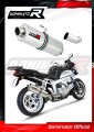 DOMINATOR Ovális kipufogó dob, amely illeszkedik a BMW K1200R 2005 - 2009 motorkerékpárhoz