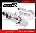 exhaust muffler DOMINATOR ROUND fits the motorcycle Kawasaki Z1000 2007   2009