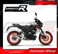 komplett kipufogórendszer DOMINATOR Full System HP3 dobbal a Yamaha MT 125 2020 motorkerékpárhoz 4