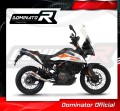 komplett kipufogórendszer DOMINATOR Full System GP1 kipufogódobbal KTM 390 Adventure 2020 - 2023 motorkerékpárhoz