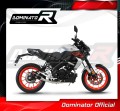 DOMINATOR Full System GP FEKETE kipufogódobbal ellátott teljes kipufogórendszer Yamaha MT 125 2020 motorkerékpárhoz 2