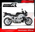 exhaust muffler DOMINATOR GP1 BLACK fits the motorcycle BMW K1200R 2005   2009 2