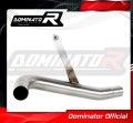 decat mid muffler DOMINATOR Mid Pipe fits to Dominar 400 2016  2018 2
