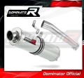 DOMINATOR kerek kipufogó dob, amely illeszkedik a Honda XRV 750 AFRICA TWIN RD04 1990 - 1992 motorkerékpárhoz 2