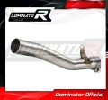 DOMINATOR decat középső dob Mid Pipe ZX10R 2011 - 2015 motorkerékpárhoz