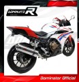wydech tłumik DOMINATOR Owalny pasujący do motocykla Honda CBR 500 R 2016 - 2024 3