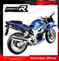exhaust muffler DOMINATOR OV fits to Suzuki SV 650 S 1999  2002 3