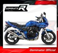 complete exhaust system with muffler DOMINATOR Full System ROUND fits to Suzuki GSF 650 BANDIT N / S 2005  2006 4