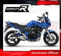 DOMINATOR GP1 FEKETE kipufogó dob Suzuki GSF 650 BANDIT N / S 2005 - 2006 motorkerékpárhoz 2