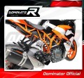 decat mid muffler DOMINATOR Mid Pipe fits to RC 390 2017  2020 6