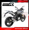 exhaust muffler DOMINATOR GP1 fits to BMW G310GS 2016  2024 3