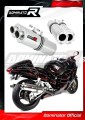 exhaust muffler DOMINATOR oval fits the motorcycle Suzuki GSXR 1300 Hayabusa 1999   2007