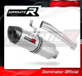 exhaust muffler DOMINATOR HP1 fits the motorcycle Honda XRV 750 AFRICA TWIN RD04 1990   1992 2