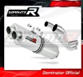 DOMINATOR Ovális kipufogó dob, amely illik az Aprilia Pegaso 650 Factory 2007 - 2010 motorkerékpárhoz