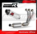 complete exhaust system with muffler DOMINATOR Full System HP3 fits the motorcycle Yamaha MT 09 2021   2023 2