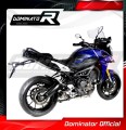 komplett kipufogórendszer DOMINATOR Full System HP3 dobbal, amely a Yamaha MT 09 TRACER 900 2015 - 2020 motorkerékpárhoz illik