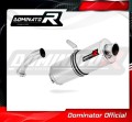 exhaust muffler DOMINATOR oval fits the motorcycle BMW R1200GS 2010   2012 2