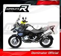 exhaust muffler DOMINATOR ROUND fits the motorcycle BMW R1200GS 2010   2012 2
